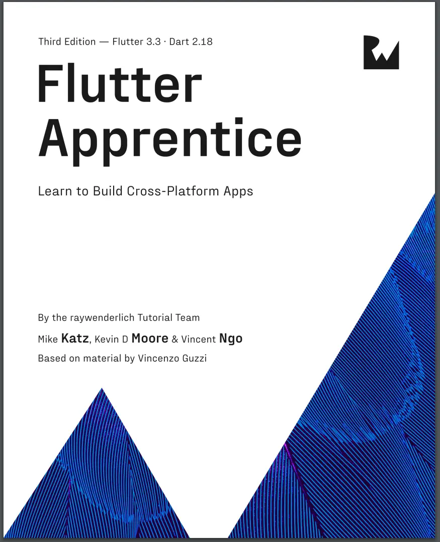 Flutter Apprentice. 3rd Ed